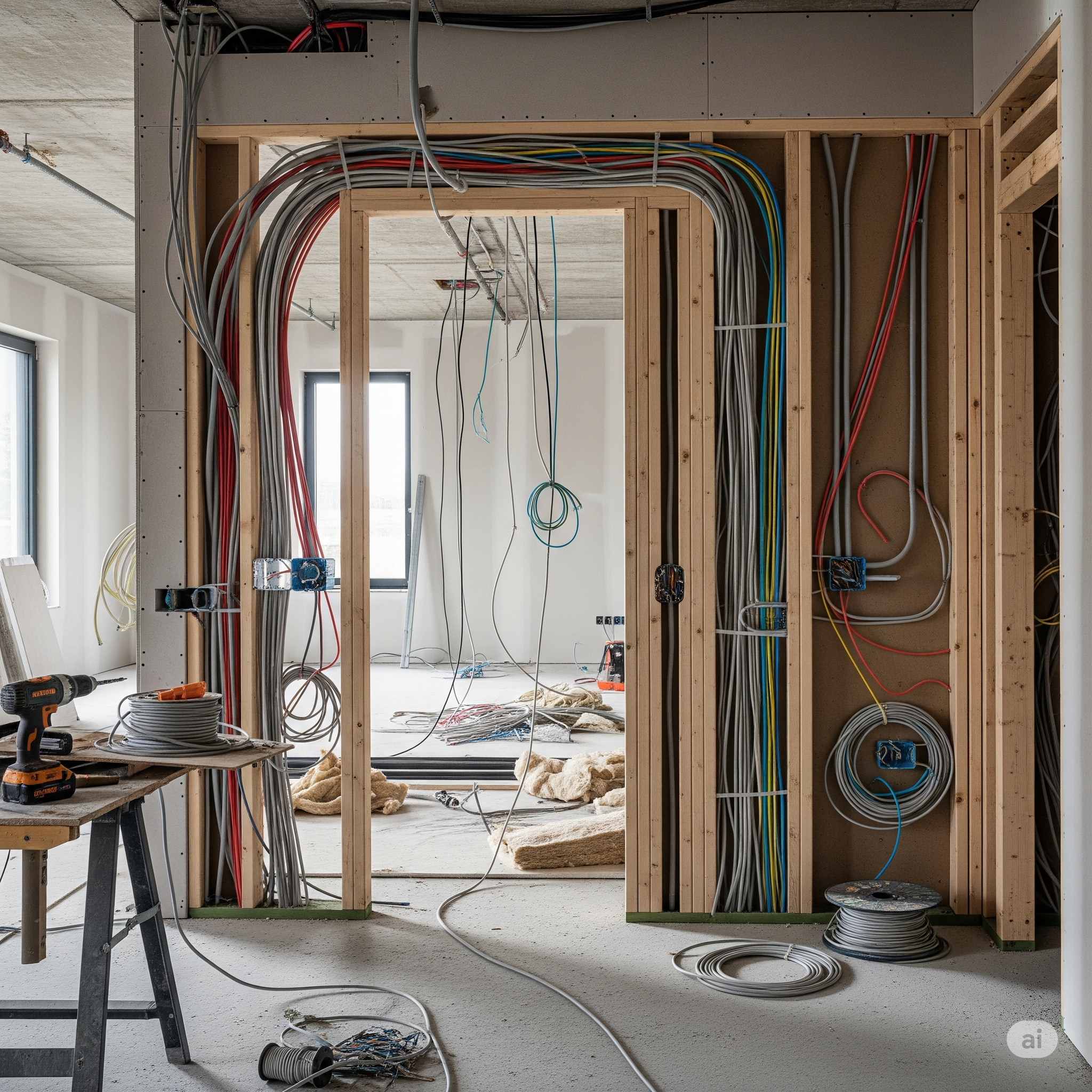 نکات کلیدی در نصب کابل برق ساختمانی