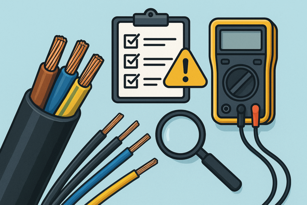 بررسی کیفیت سیم و کابل ارزان قیمت بازار بررسی کیفیت سیم و کابل ارزان قیمت بازار