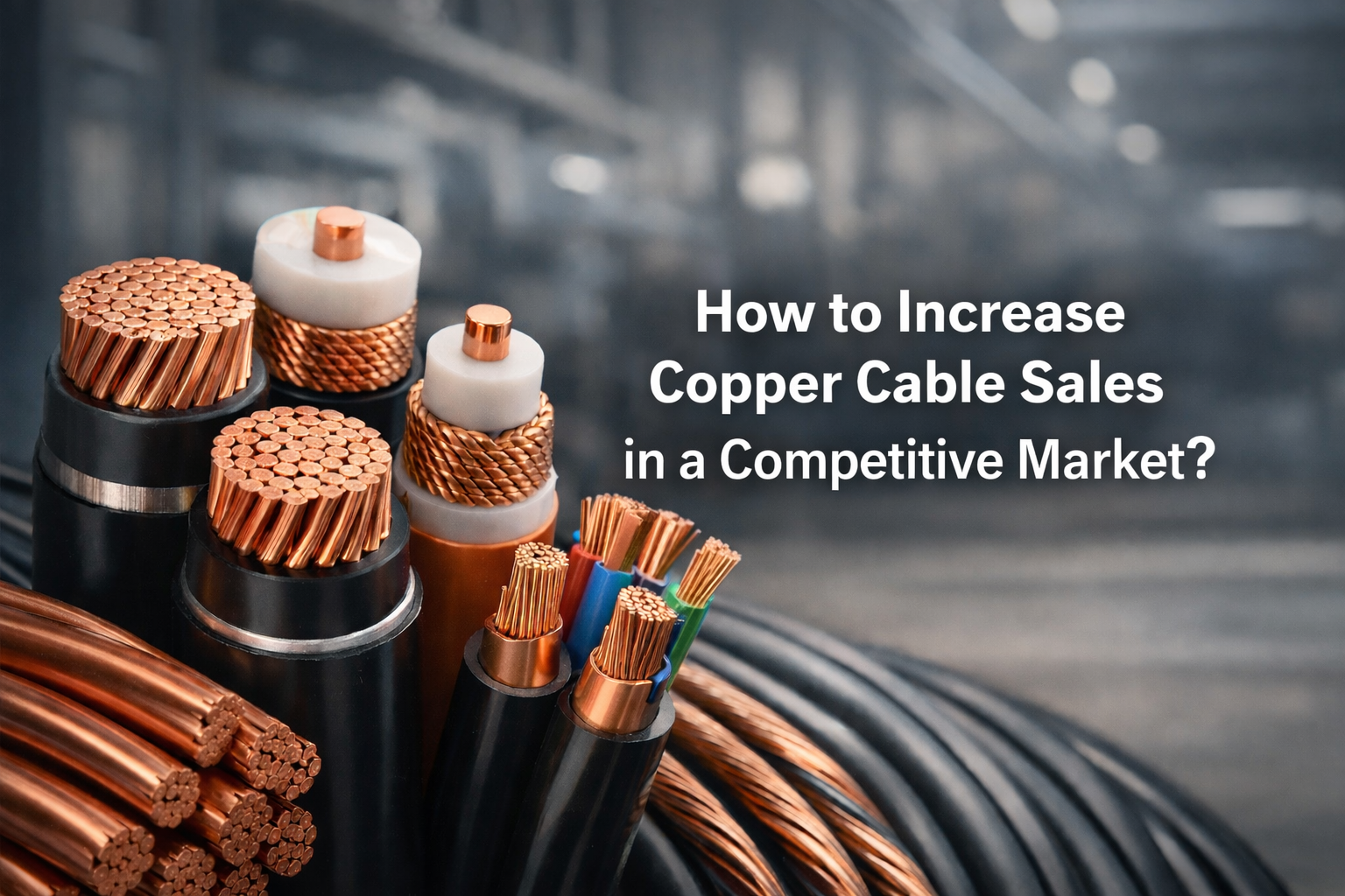 چگونه فروش کابل مسی را در بازار رقابتی افزایش دهیم؟ چگونه فروش کابل مسی را در بازار رقابتی افزایش دهیم؟