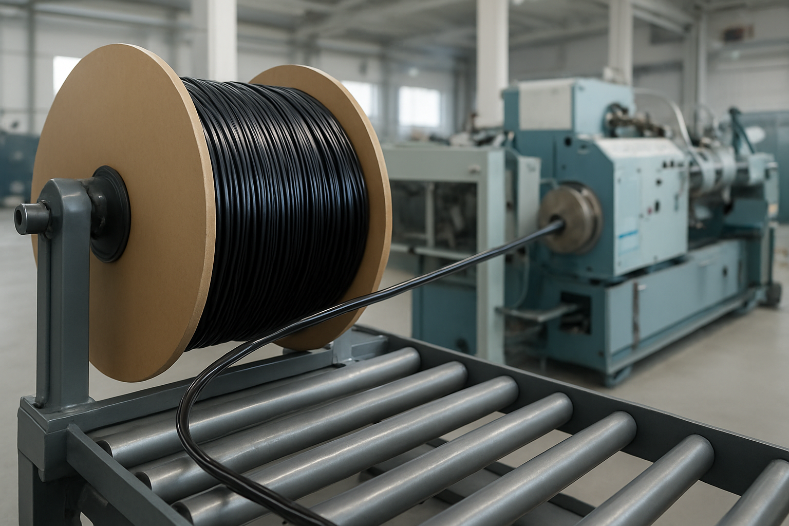 فرآیند تولید سیم و کابل