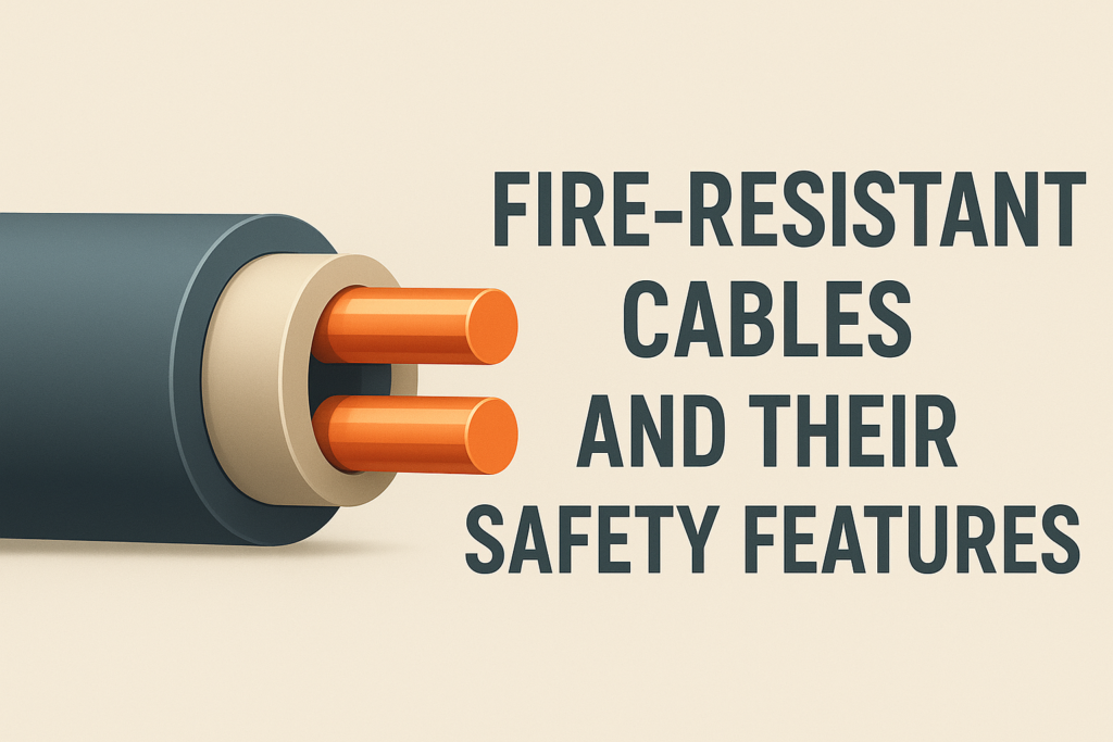 ویژگی‌های سیم و کابل ضد آتش و اهمیت آن‌ها در ایمنی